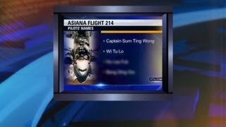 Koreans upset with Asiana pilot name prank [upl. by Eelahs]