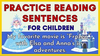 PRACTICE READING SENTENCES  S7  quotMy Favoritequot  Reading at Home  Reading amp Vocabulary Skills [upl. by Fesoy]