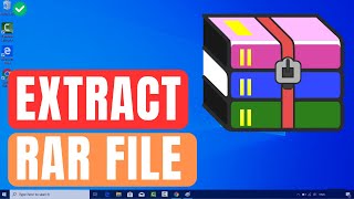 How To Open RAR Files In Windows 10  How to Extract a RAR File on Windows 10  11 [upl. by Gadmann]