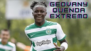 Geovany Quenda  Sporting CP  Golos e melhores jogadas do extremo português [upl. by Fitzger]