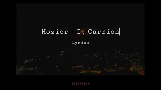 HOZIER  I Carrion Icarian lyric video by sp4c3f4c3 [upl. by Marven]