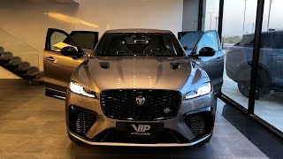 2024 Jaguar FPace SVR  Sound Interior and Exterior [upl. by Idroj]