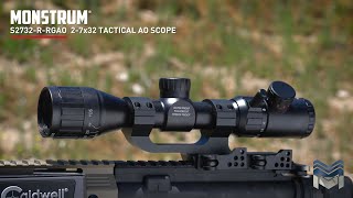 27x32 Tactical AO Rifle Scope Field of View [upl. by Francesco]