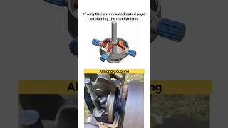 An Oldham coupling is a flexible coupling used to connect two slightly misaligned shafts [upl. by Ahsemac]