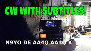 IC7300 CW Morse Friday Night Straight Key SUCCESS [upl. by Ama]