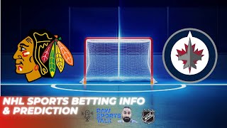 Chicago Blackhawks VS Winnipeg Jets  NHL Betting Info For 122723 [upl. by Doownyl844]