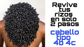 Peinados En Cabello Afro 4C SIN POSTIZO  4C Natural Hairstyle NO WEAVEDC [upl. by Chatwin]