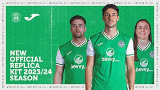 Revealed The 202324 Hibernian FC Home Kit From Joma [upl. by Kelsey]