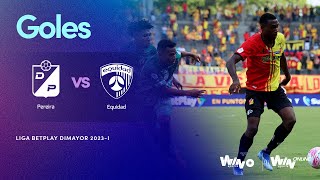 Deportivo Pereira vs La Equidad goles  Liga BetPlay Dimayor 2023 2  Fecha 17 [upl. by Seana428]