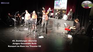 45 Duisburger Akzente Junges Ensemble Ruhr Konzert im Komma Theater 02 [upl. by Enyallij424]