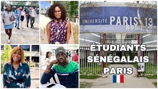 🇨🇵Paris la rentrée universitaire avec les étudiants sénégalais Étudiants étrangers en France [upl. by Sorrows]