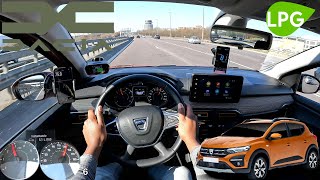 2022 Dacia New Sandero Stepway TCe ECOG  ACCELERATION amp TEST DRIVE [upl. by Alieka39]