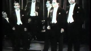 Comedian Harmonists original ensemble 1931 rare footage [upl. by Araid]