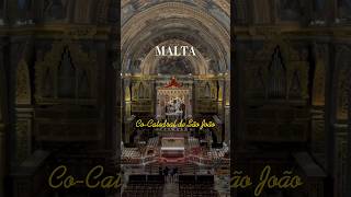 Como é a CoCatedral de São João em Valeta  Tesouro Barroco de Malta [upl. by Chabot]