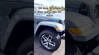 24 Jeep Wrangler 4xe review coming up soon automobile Jeep hybrid [upl. by Irmine237]