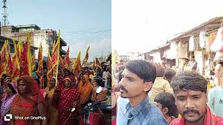 Navratri Satmi Kalash Yatra Malangwa Sarlahi Nepal  Malangwa Sarlahi [upl. by Ffoeg]