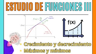 Crecimiento y Decrecimiento  Estudio de FUNCIONES Vol3 [upl. by Anahsor]