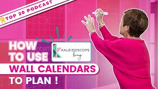 How to Use Wall Calendars to Plan with Tasha Agruso [upl. by Nitz840]