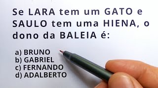 Essa é fácil🔥Mas muitos não conseguem😱 RACIOCÍNIO LÓGICO‼️ [upl. by Rimaa317]