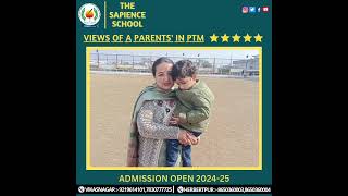 PARENTS PERSPECTIVE  THE SAPIENCE SCHOOL  learning education kids [upl. by Tijnar]