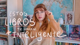 12 LIBROS PARA SER MÁS INTELIGENTE o al menos parecerlo [upl. by Omrellig]