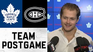 Maple Leafs Media Availability  Postgame vs Montreal Canadians  November 09 2024 [upl. by Mungo]