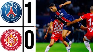 PSG vs Girona 10 lucas beraldo Goal  Girona vs paris saint germain UEFA Champions League 2025 [upl. by Ecilef]