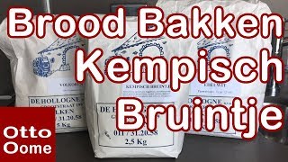 Brood bakken met Broodbakmachine Kempisch Bruintje [upl. by Ynattyrb]