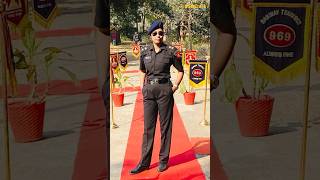 Lieutenant Deepti Rana First Woman Territorial Army Officer Non Departmental ⚔️🇮🇳❤️ [upl. by Matless]