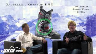 2014 Dalbello Krypton KR2 Mens Ski Boots Overview by SKISCOM [upl. by Sedruol]