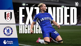 Fulham 02 Chelsea  Highlights  EXTENDED  Premier League 202324  Chelsea FC [upl. by Oramug967]