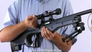 Airsoft Mega Store Review  AGM Full Metal Bolt Action Sniper Rifle Airsoft Review [upl. by Adiaros]