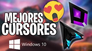 Pack de CURSORES😍 para Windows 10  Mejores punteros 2023😎 [upl. by Mcwherter]