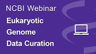 Webinar Eukaryotic Genome Data Curation at NCBI [upl. by Rodgers]