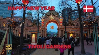 Explore Beautiful Tivoli Gardens In Copenhagen Denmark In Stunning 4k 60fps Quality [upl. by Danika742]