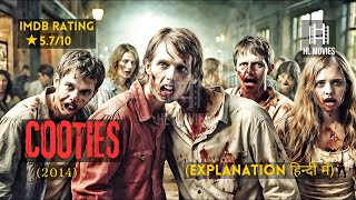 Cooties 2014 Movie Explained in HindiUrdu  Movie Explanation in Hindi  HL Movies [upl. by Ralyks657]