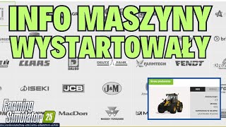 ODKRYWAMY MASZYNY DO FS25 NA STRONIE GIANTS [upl. by Nehte]