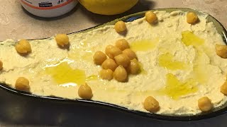 TAHINI recipe وصفة الحمص بطحينه [upl. by Tegdirb]