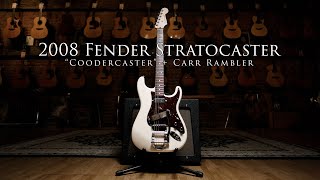 2008 Fender Stratocaster  Coodercaster [upl. by Yanal]