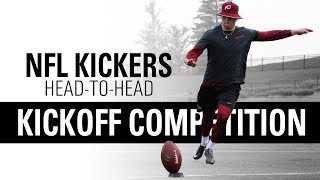 NFL Placekickers Go HeadtoHead  Kickoff Competition  Kohls Kicking Camps [upl. by Seligmann]