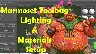 Marmoset Toolbag Lighting and Material SetUp [upl. by Lavery]