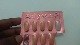 Aldigesic P Tablet  Aceclofenac And Paracetamol Tablet  दर्द कि दवाई [upl. by Landahl]