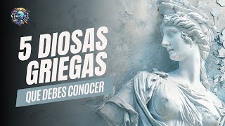 Top 5 Diosas Griegas que Debes Conocer diosas curiosidadeshistoricas historia [upl. by Ger]