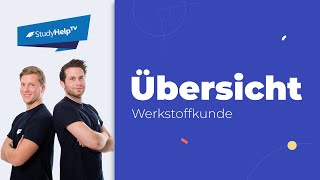 Werkstoffkunde  Übersicht  StudyHelp [upl. by Lytsirk193]