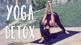 Detox Yoga  20 Minute Yoga Flow for Detox and Digestion [upl. by Sharp]