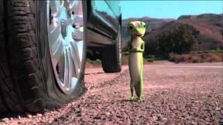 GEICO flat tire commercial bloody spoof [upl. by Ajaj259]