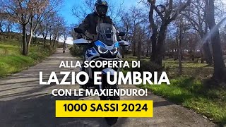 Alla scoperta di LAZIO e UMBRIA con lAfrica Twin Tutte le novità della 1000 SASSI 2024 [upl. by Adin]