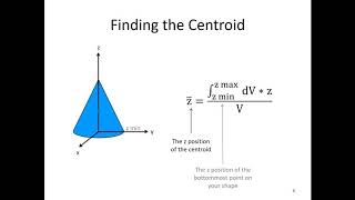 A 23 Centroids of Volumes and Center of Mass  Video Lecture  JPM [upl. by Emerald895]