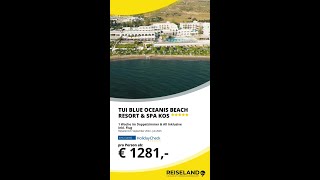 TUI BLUE Oceanis Beach Resort amp Spa auf Kos [upl. by Ahcas274]