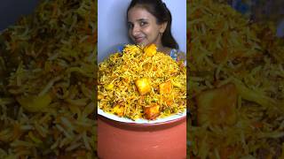 Handi biryani recipe  food recipe youtubeshorts shorts shortvideo [upl. by Aenneea]